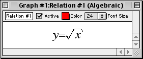 y=sqrtx