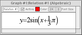 y=2sin(x+1/3pi)