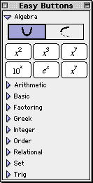 Algebra Easy Buttons - Power Functions