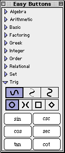 Trig Easy Buttons - Circle Functions