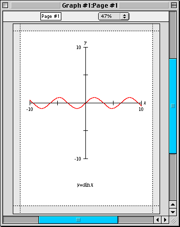 A typical page window