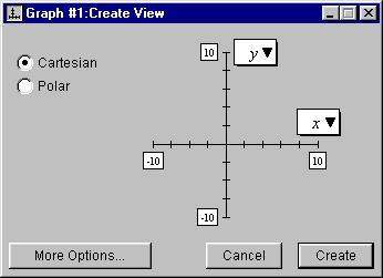 The Create View Window