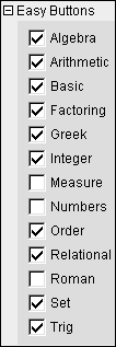 Algebraic Window Easy Buttons Preferences