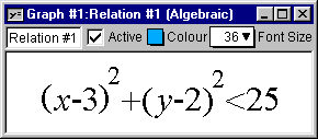 Relation #1 for the simultaneous system